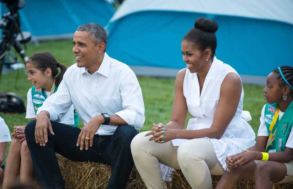 Photo: First Lady Hosts Campout at White House, by flickr user NASA HQ Photo via Attribution 2.0 License